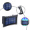 Solar Wall Lights Outdoor Waterproof LED4-Pack 4