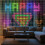 Έξυπνα φώτα κουρτίνας LED, 400LED 6.6x6.6ft RGB που αλλάζουν χρώμα με 2