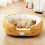 Dog Bed Self-Warming Cave Tent for Small Medium Dogs and 6