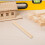 Ξύλινη λωρίδα ξυλουργικής Diy για οικογένεια1 ζευγάρι χακί ακατέργαστο ξύλο 8
