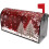 Julepostkassedeksel med snøfnuggdesign 25,5x21 3