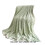 Fleece Bubble Blanket Green Double-Sided 1pc 3