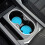 Car Cup Holder Set Rubber Honeycomb Design 2-Pack 4