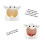 Bico White Ghost Ceramic Candy Bowl 4