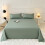 Drap plat Gallickan, taille Queen, 150 x 230 cm, polyester 2