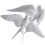 Set di 2 sculture da parete rustiche Homoyoyo 3