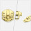 Wooden Box Locks Decorative Hasp Latch Vintage 30 pcs 5