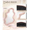 Pink Asymmetrical Wall Mirror Modern Wavy Design 1 Piece 3