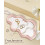 Pink Asymmetrical Wall Mirror Modern Wavy Design 1 Piece 4