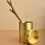 OUNONA runde Teedose mit Deckel, goldfarben 8