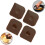 EASTIN Plastic Scraper Versatile Food Scraper Tool for Effortless Kitchen Cleanup Durable Pan Scraper with Comfortable Grip 5-Pack 3