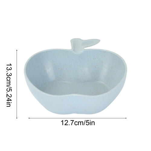 Cuenco de plástico infantil con forma de manzana 2