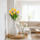 Artificial Champagne Tulip Bouquet 6 pcs 5