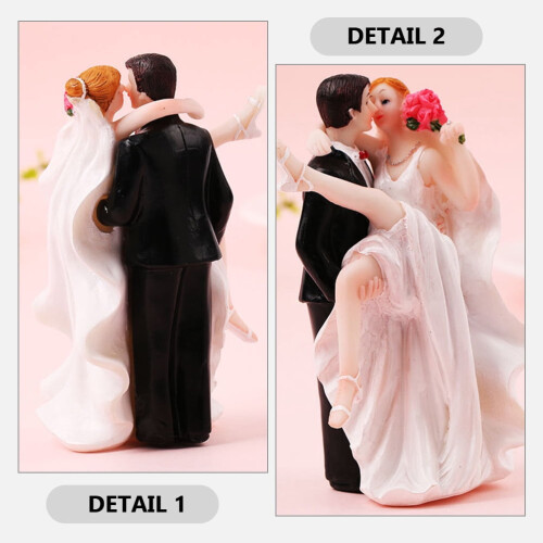 Hochzeitstortenfigur Brautpaar 1