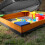 Sandbox cover for children's sandpit toys 4