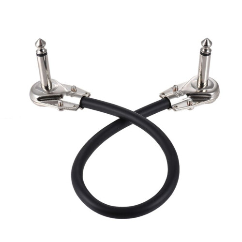6-Pack 12Inch Guitar Patch Cables, Acoustic Instrument Guitar Cables, Duckhead Effect Cables 1