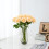 Kunstig rosebuket 10 stk. kunstige silkeblomster 2