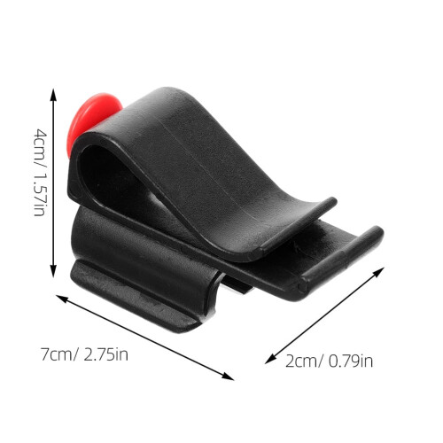 Golf bag club organizer insert with clip 2 pcs 1