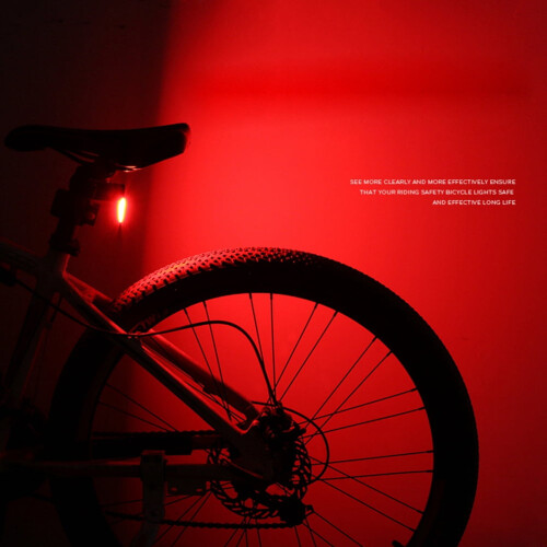 Cycling safety taillight helmet rear light 2 count 2