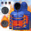 Παιδικό θερμαινόμενο μπουφάν, USB Smart Constant Temp, θέρμανση 2 ζωνών, μαλακό κέλυφος, για 2