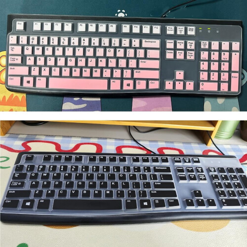 Capa de silicone para teclado Logitech K120MK120 2