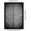 Sort 16x20 billedramme med bred list 2