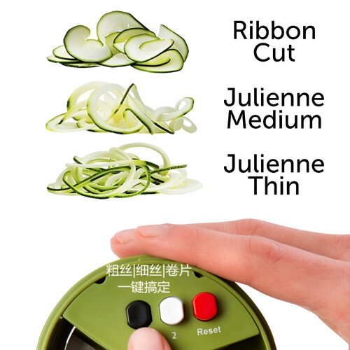 ACDANC Groentespiralizer 3-in-1 Courgette-noedelmaker 2
