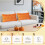 Housses de coussin citrouille 30 x 50 cm, lot de 2 5