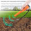 Metal Detector Pinpointer LED 9V Battery Waterproof 2