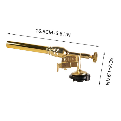 Butane Gas Torch Head – Multi-Function Culinary Blowtorch Attachment for Cartridge, Compatible with Butane Cartridges 2