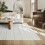 Moroccan Farmhouse Rug Light Grey 5x7 Feet 4