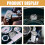 Motorcycle Dashboard Odometer Off Road Modified Odometer with Indicator Light 2