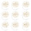 Merry Christmas Paper Gift Tags with Cotton String – 100 4