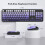 Combo tastiera e mouse wireless retrò a 104 tasti 5
