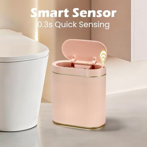 2-gallon automatisk sensor søppelbøtte slank vanntett 2