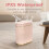 Automatic Sensor Trash Can 2-Gallon Pink 6