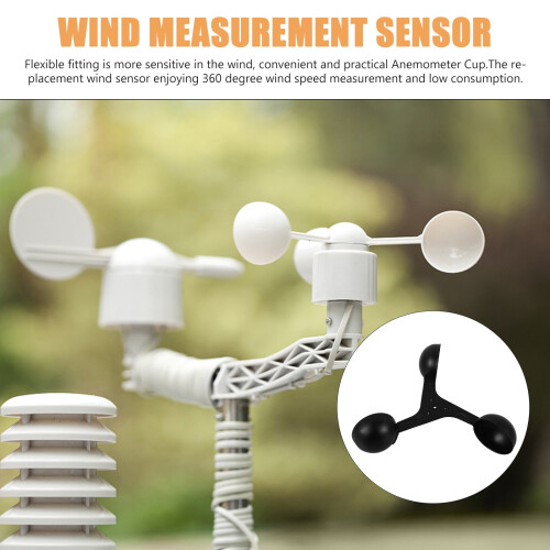Vindkoppsanemometer reservset 1