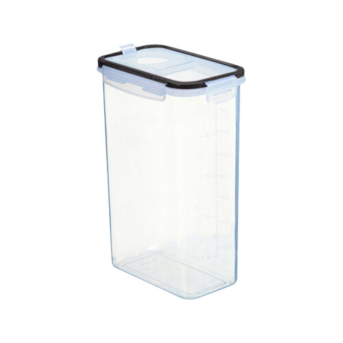 Transparente, luftdichte Aufbewahrungsbox aus Kunststoff mit Deckel (355 ml) 1