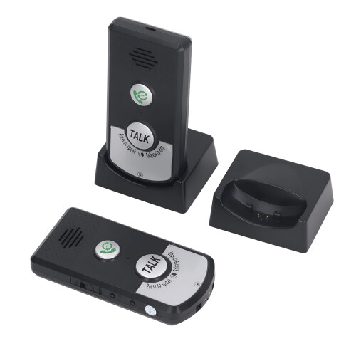 Trådløs 2-vejs stemmeintercom ABS Indbygget 2000mAh batteri 1