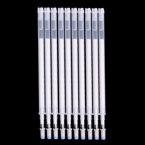 10Pcs Heat Erasable Fabric Marking Pens, High Temperature Disappearing Pen for White 1