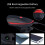 Ensemble éclairage et klaxon de vélo rechargeable USB Fineed 250 lumens 3