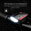 Ensemble éclairage et klaxon de vélo rechargeable USB Fineed 250 lumens 4