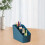 Organizator de birou din plastic cu 4 compartimente 6