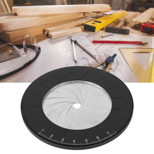 Adjustable Circle Drawing Tool, Stainless Steel Round Ruler for Drafting Woodworking Projects 1
