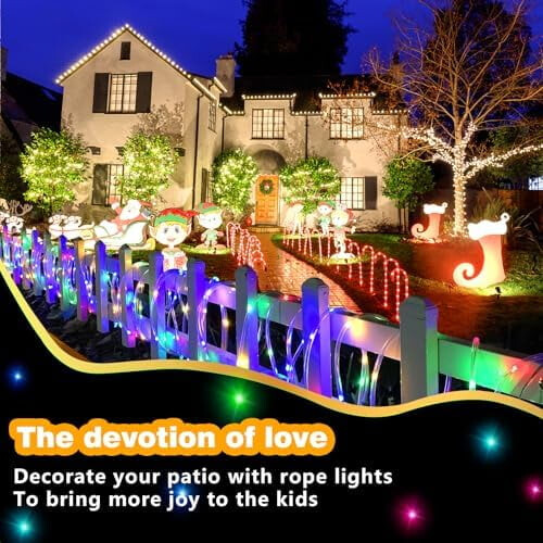 66ft 200-LED Solar Rope Lights 1