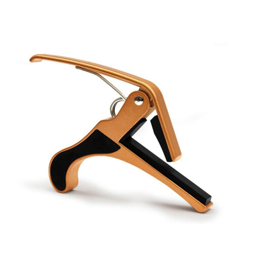 Guitar Capo Metal Adjustable Clip Golden 2