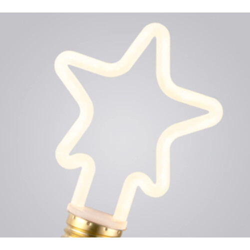 2-pack 4W E27 LED-glödlampor varmvita 1