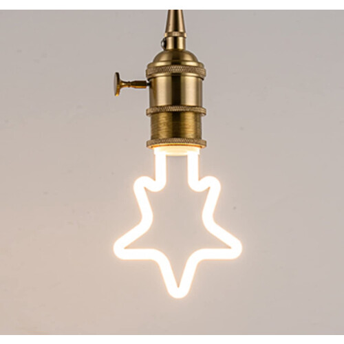 2-pak 4W E27 LED-glødepærer varm hvid 2