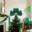 St Patrick's Day Glitter Shamrock Tree Topper 3D Green 7