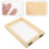 stuks houten papierzeef, handgemaakte houten papiervormframe 2